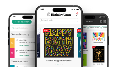 BirthdayAlarm ⏰ - 4500+ Online Greeting Cards - send ecards by text or